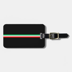 Étiquette À Bagage Drapeau minimaliste italien