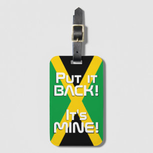 Étiquette À Bagage Drapeau national de Jamaïque Funny Patriotic