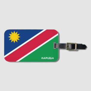 Étiquette À Bagage Drapeau national de Namibie patriotique