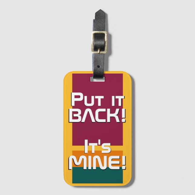 Étiquette À Bagage Drapeau national du Sri Lanka Funny Patriotique (Devant Vertical)