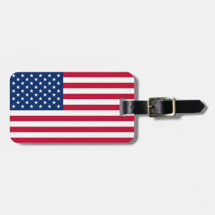 Étiquette À Bagage Drapeau patriotique des États-Unis Easy ID