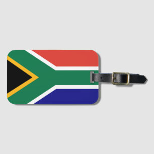 Étiquette À Bagage Drapeau sud-africain