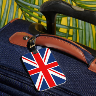 Étiquette À Bagage Drapeau Union Jack du Royaume-Uni