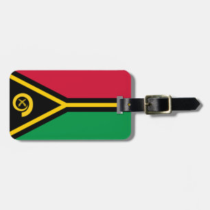 Étiquette À Bagage Drapeau Vanuatu Easy ID Personal