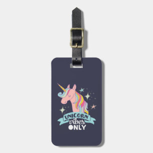 Étiquette À Bagage Drôle Humour Unicorn Vibe Uniquement
