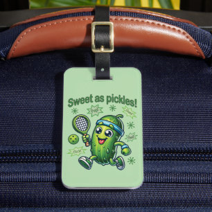 Étiquette À Bagage Drôle mignon sucré comme chatons Pickleball