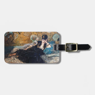 Étiquette À Bagage Edouard Manet - Lady avec fans