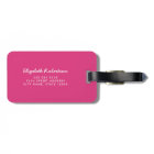 Elégant floral personnalisé Aquarelle fille rose