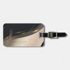 Élégant luxueux noir beige or professionnel