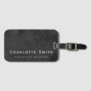Étiquette À Bagage Élégant minimaliste professionnel classique