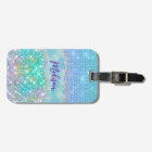 Élégant monogramme de fausse parties scintillant d