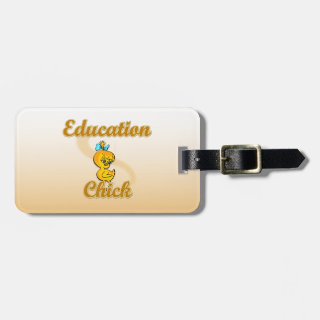 Étiquette À Bagage Élément scolaire (Devant horizontal)