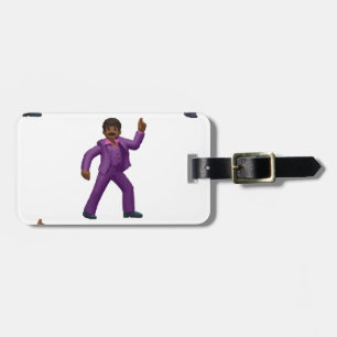 Étiquette À Bagage Emoji Dancing Man