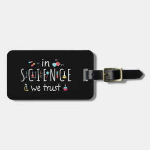 Étiquette À Bagage En Science we