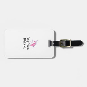 Étiquette À Bagage Enfants Ma Mimi M'Aime Fille Licorne Petite-Fille