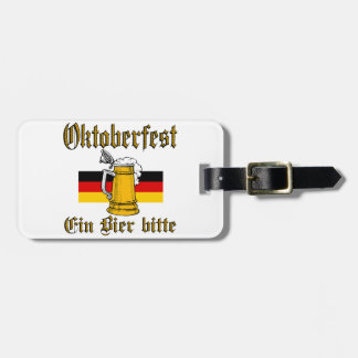 Étiquette À Bagage Engin de la fête de la bière