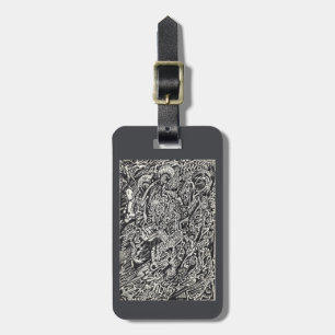 Étiquette À Bagage Entrez, Le Numéro De Bagage Homme Microdot