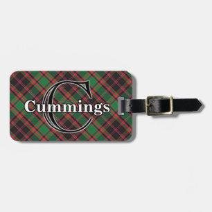 Étiquette À Bagage Epic Scotland Clan Cumming Chasse Tartan