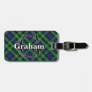 Étiquette À Bagage Epic Scotland Clan Graham Tartan