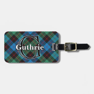 Étiquette À Bagage Epic Scotland Clan Guthrie Tartan
