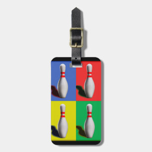 Étiquette À Bagage Épingles de Bowling gras