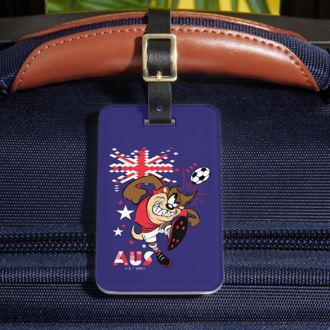 Étiquette À Bagage Équipe Australie de Football Graphique TAZ™ (Insitu Rectoal 2)