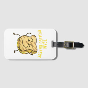 Étiquette À Bagage Équipe cool Fromage Grillé Cadeau Drôle Squad Toas