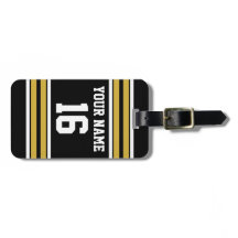 Équipe cycliste Black with Gold White Stripes