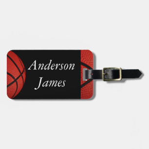 Étiquette À Bagage Équipe de basket-ball Sports coussin personnalisé