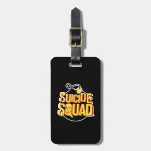 Étiquette À Bagage Équipe de suicide Logo de la bombe