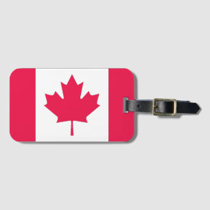 Étiquette À Bagage Érable canadien