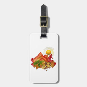 Étiquette À Bagage Escouade de Ketchup humoristique pour Bacon