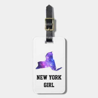 Étiquette À Bagage État d'empire de galaxie de New York