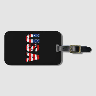 Étiquette À Bagage États-Unis Drapeau américain Drapeau US National P