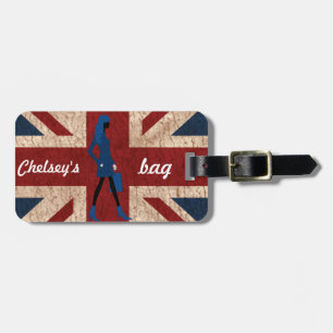 Étiquette À Bagage Étiquette appelante du bagage de Londres
