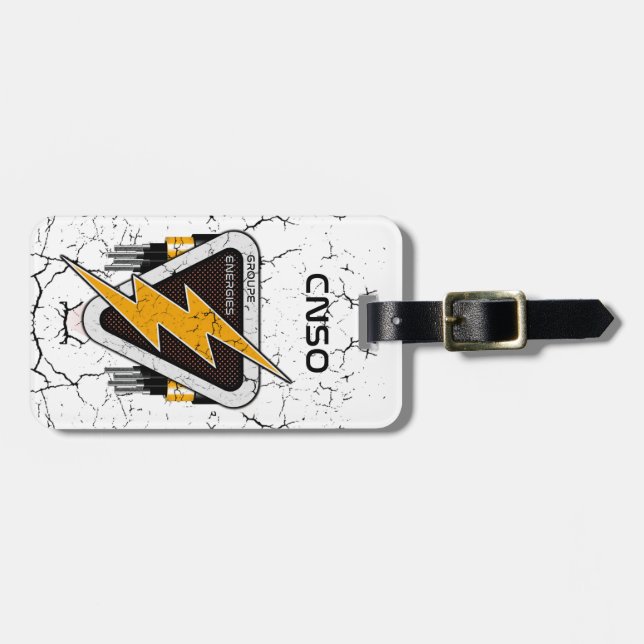 ÉTIQUETTE À BAGAGE ETIQUETTE BAGAGE NRJ 2025 (Devant horizontal)