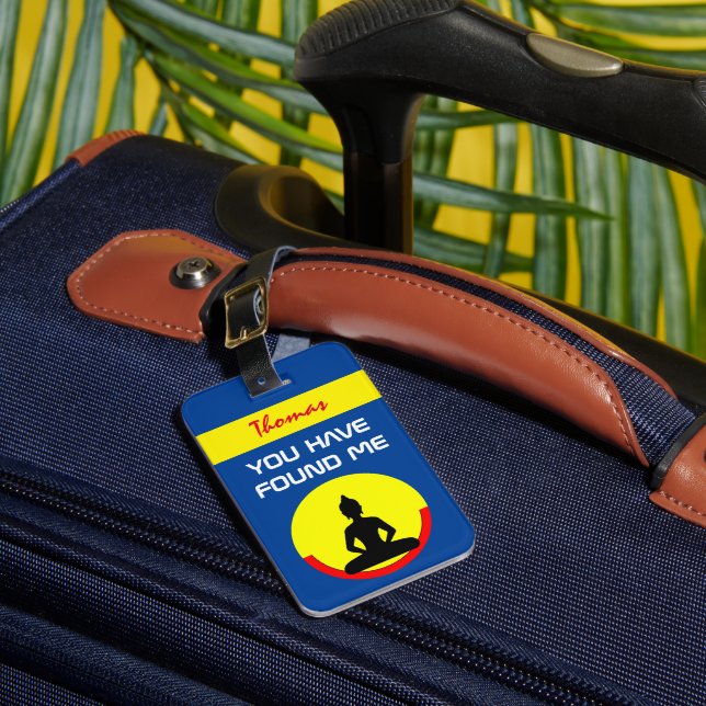 Étiquette À Bagage Étiquette d'attention pour le sac personnalisé et  (Insitu Rectoal 1)