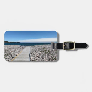 Étiquette À Bagage Étiquette De Bagage À L'Océan Atlantique