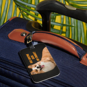 Étiquette À Bagage Étiquette de bagage adorable chiot Corgi