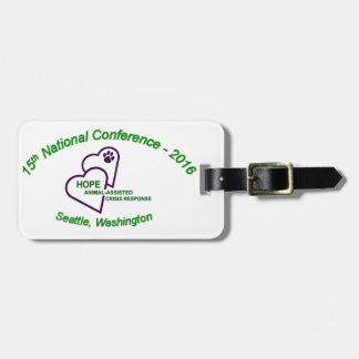 Étiquette À Bagage Étiquette de bagage avec le bracelet en cuir