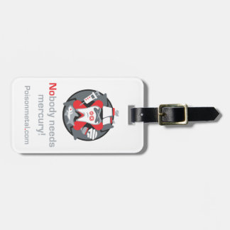 Étiquette À Bagage Étiquette de bagage avec le bracelet en cuir