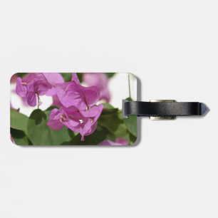 Étiquette À Bagage Étiquette de bagage Bougainvillée