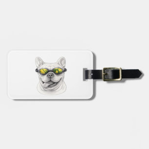 Étiquette À Bagage Étiquette de bagage Bouledogue Français