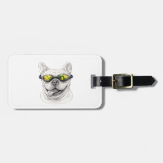 Étiquette À Bagage Étiquette de bagage Bouledogue Français