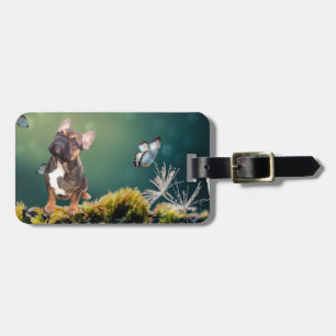 Étiquette À Bagage Étiquette de bagage bouledogue français