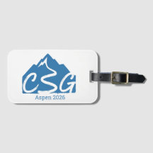 Étiquette de bagage CSG - Aspen 2026