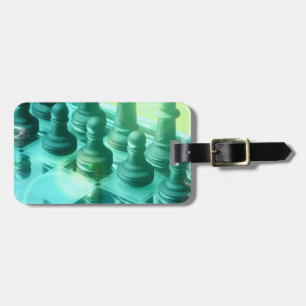 Étiquette À Bagage Étiquette de bagage de champion d'échecs