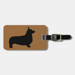 Étiquette À Bagage Étiquette de bagage de corgi de Gallois de