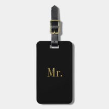 Étiquette de bagage de couples