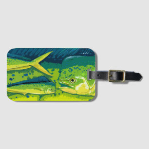 Étiquette À Bagage Étiquette de bagage de Dolphinfish